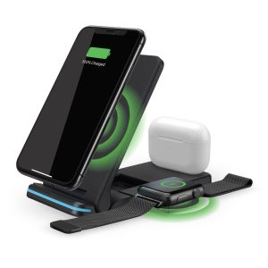 TrioCharge 3-in-1 Wireless Charging Station