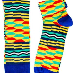 Mudcloth Pattern Socks