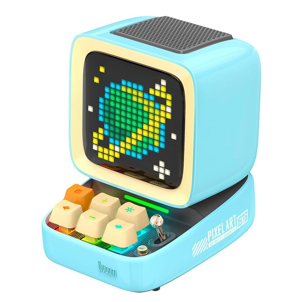PixelBoom Retro Pixel-Art Bluetooth Speaker
