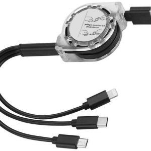 ReelCharge 3-in-1 Retractable Cable