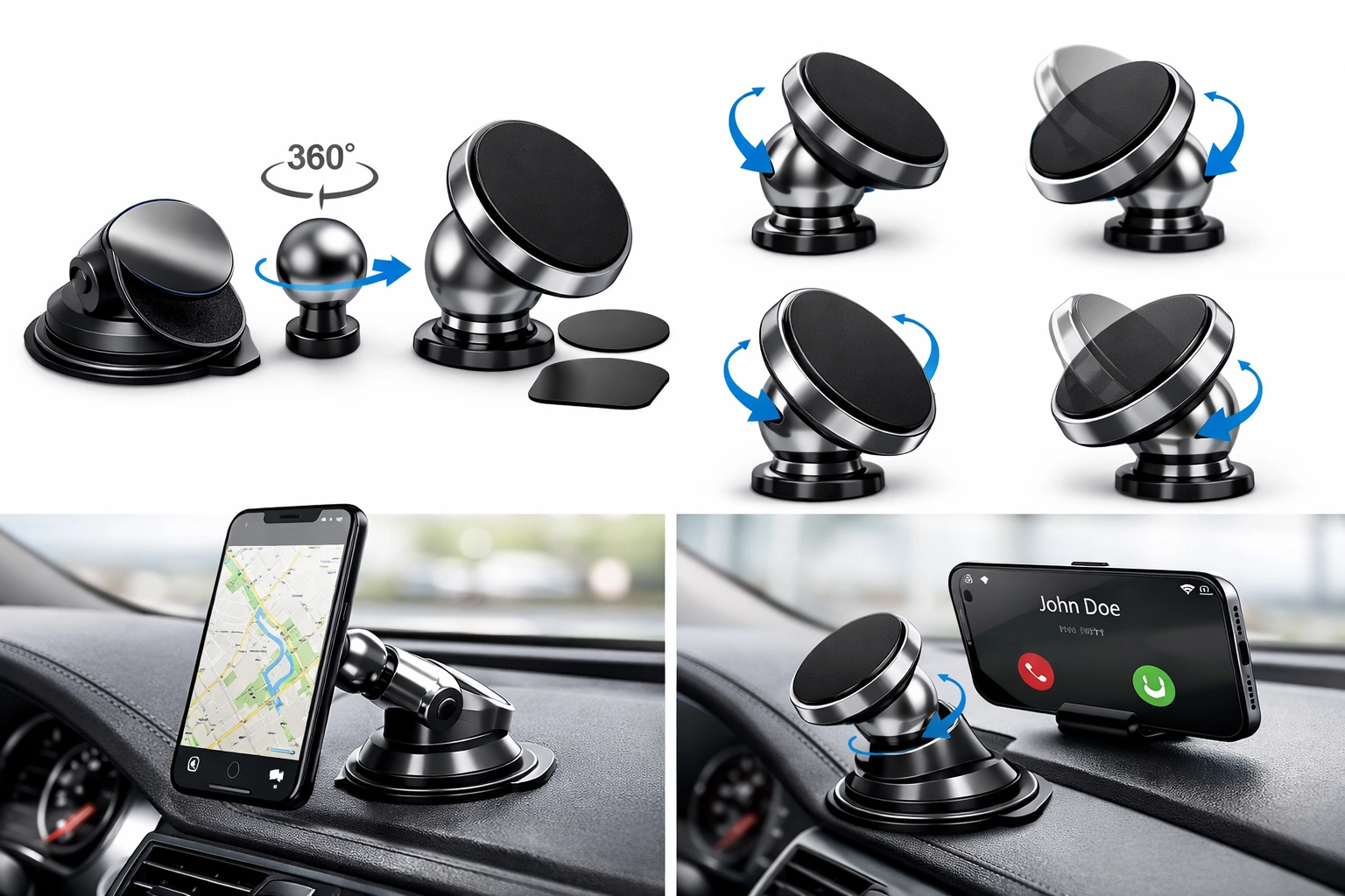 MagMount Magnetic Car Phone Mount