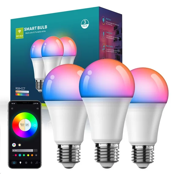 BrightBolt Smart LED Bulbs 4-Pack