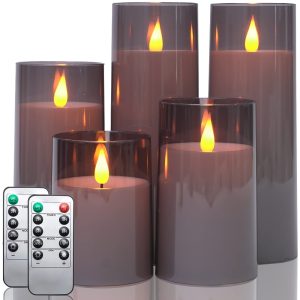 FlameLite LED Flameless Candles 3-Pack