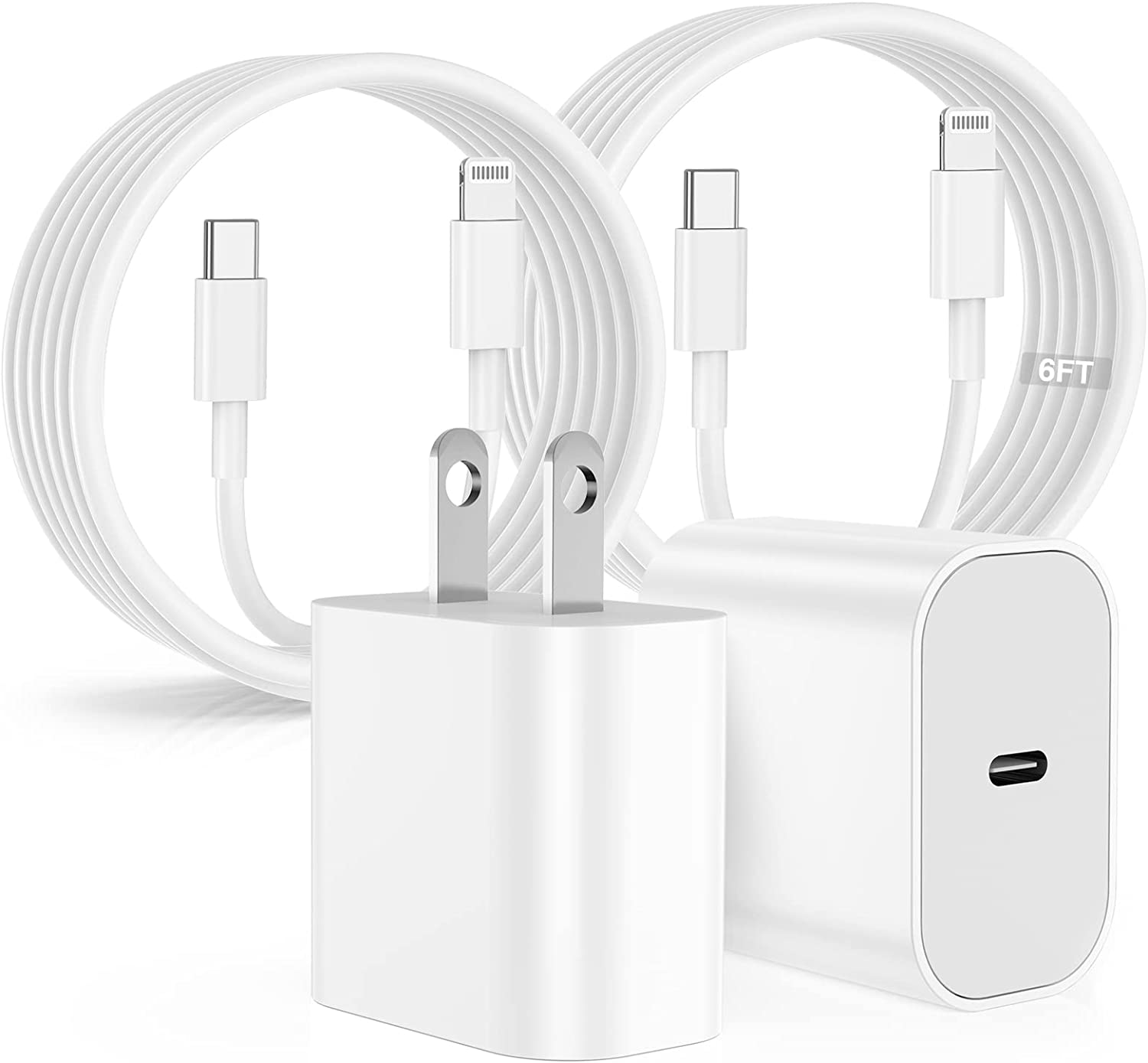 iCharge USB-C to Lightning Cable 6ft