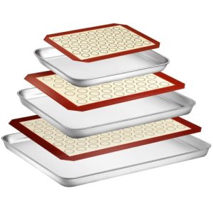 BakeMat Non-Stick Silicone Baking Mats 2-Pack