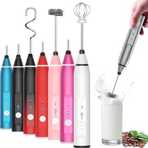 FrothWhisk Handheld Electric Milk Frother