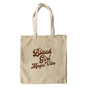 Black King Statement Tote