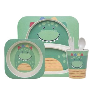 DinoPals Kids' 5-Piece Dish Set