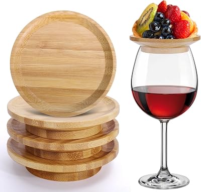 HostSet Wine Glass Charcuterie Toppers