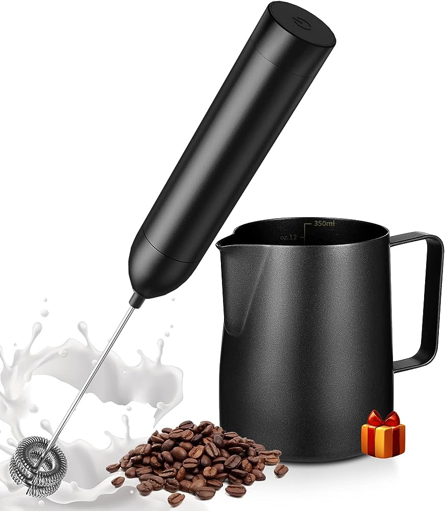 FrothWhirl Electric Milk Frother