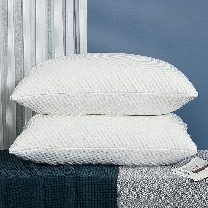 CloudRest Memory Foam Pillows 2-Pack