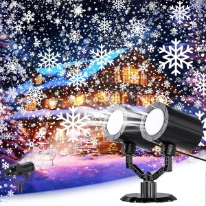 SnowFall Outdoor Christmas Light Projector