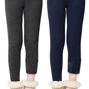 TwirlTime Girls Fleece-Lined Leggings