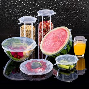 FlexLid Silicone Stretch Lids 6-Pack