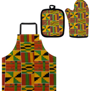 Kente Kitchen Trio Set