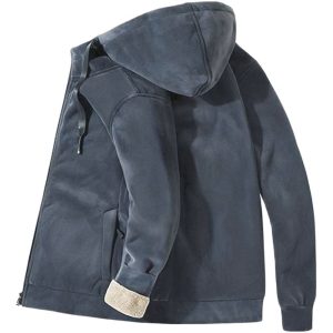 NorthPeak Men's Sherpa-Lined Hoodie