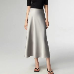 SlipLuxe Satin Midi Skirt
