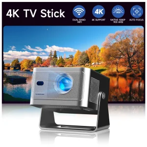 CineBeam Pro 4K Smart Projector with TV Stick