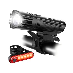 NightRide USB-C LED Bike Light Set
