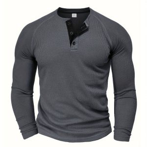 BaseHeat Men's Thermal Henley
