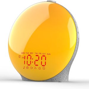 SunriseGlow Wake-Up Light Alarm Clock