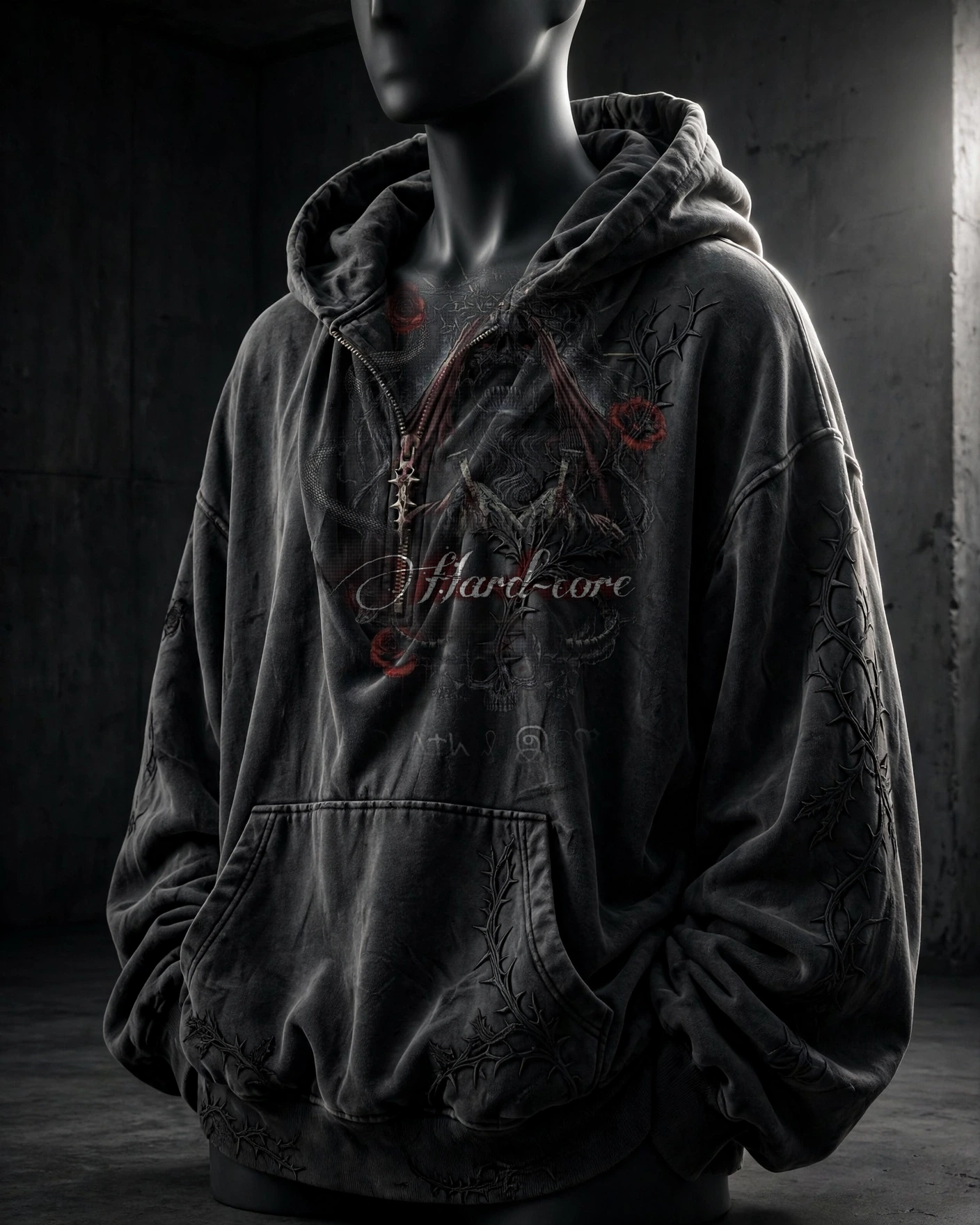 Death & More Hoodie — front