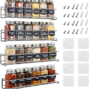 SpiceMag Magnetic Spice Jars 12-Pack