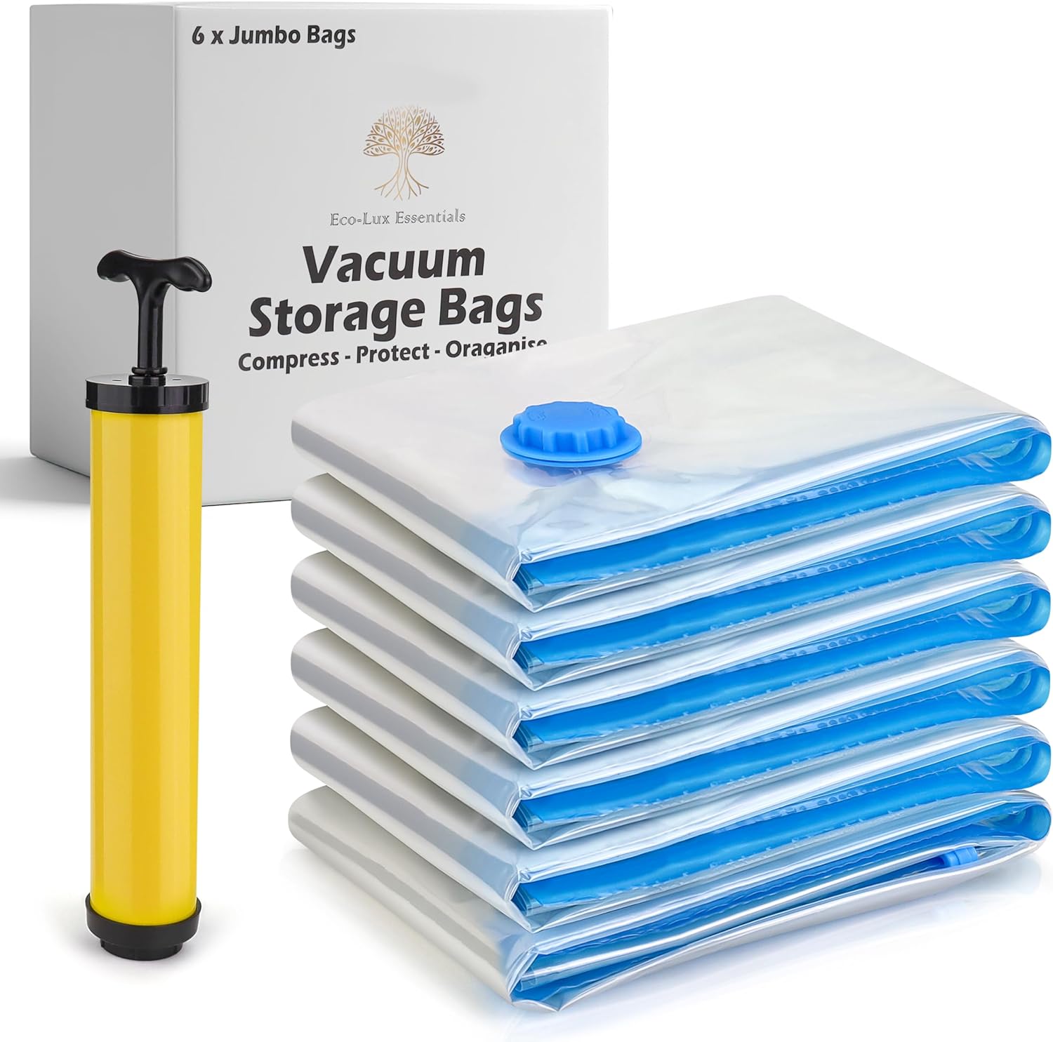 SpaceSave Vacuum Storage Bags 6-Pack