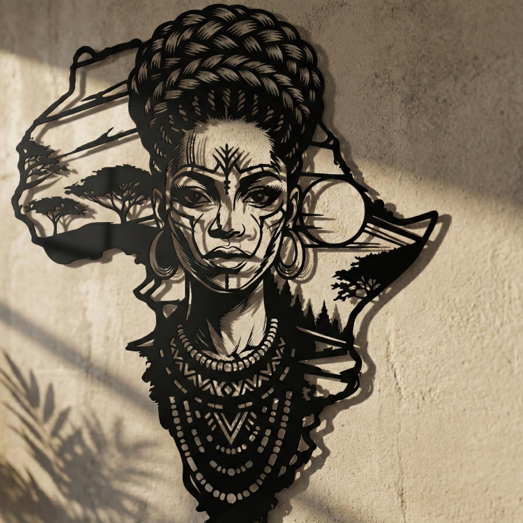 AdinkraSteel Wall Medallion