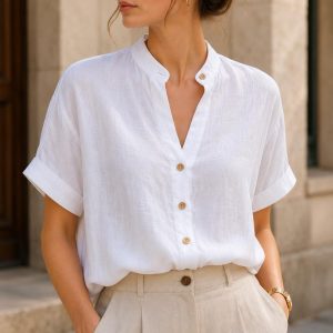 LinenAir Women's Linen Shirt