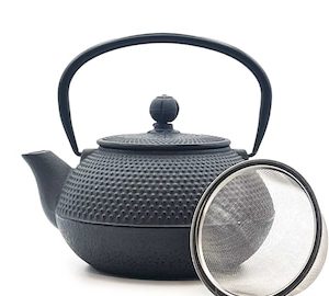 IronBrew Cast Iron Teapot with Infuser, 30 oz