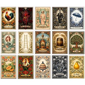 LoterÃa Wall Art Print Set — 6 Prints