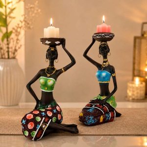 SaharaDune Votive Pair