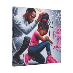 Strong Black Father Canvas