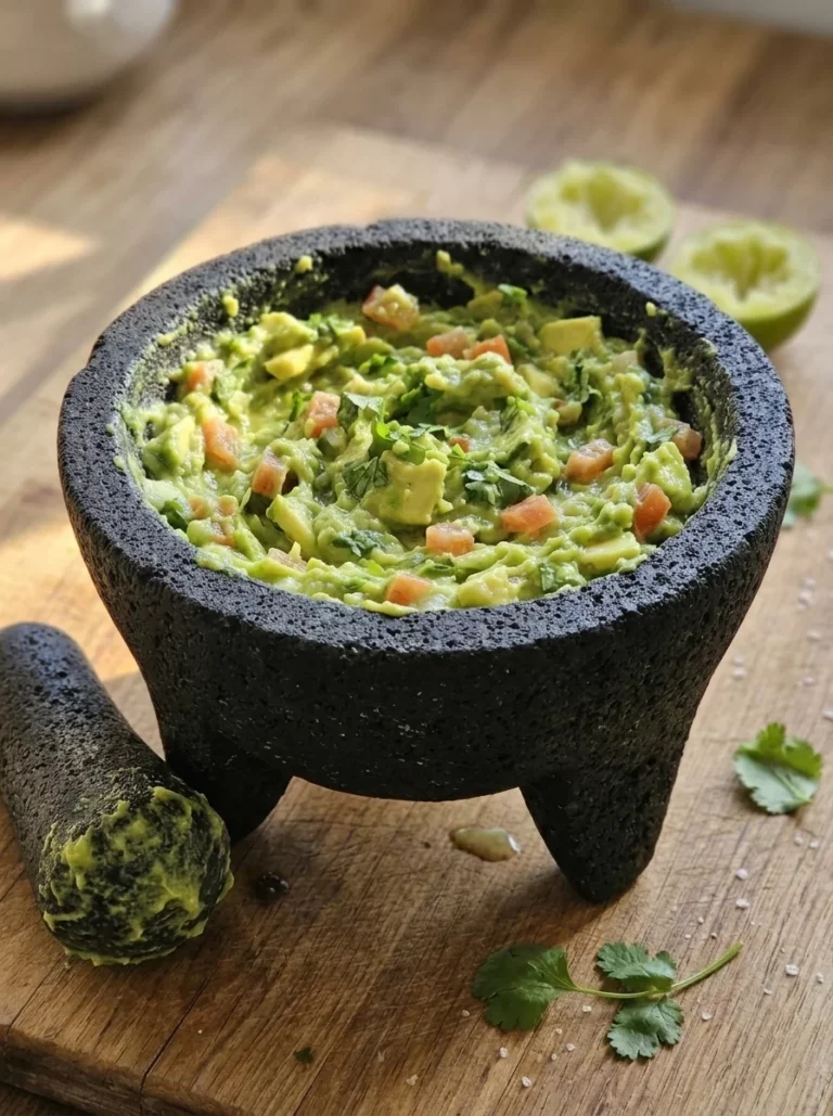 Molcajete-Style Guacamole Bowl Set