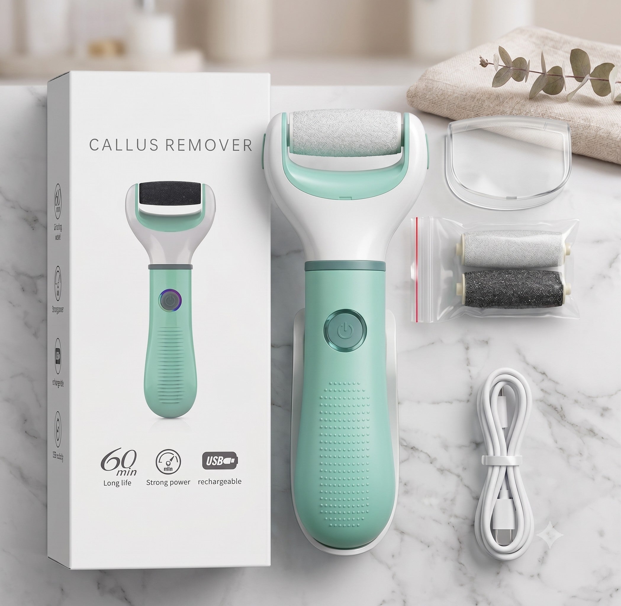 FootSoothe Electric Callus Remover