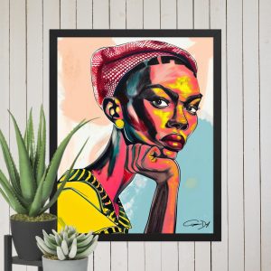 LusterQueen Framed Poster