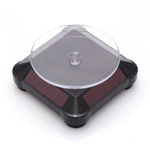 SpinBase Solar Rotating Display Stand