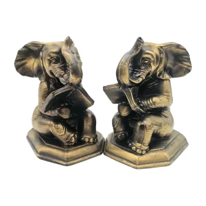 TemboPair Elephant Bookends