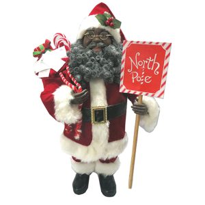 Soulful Santa Tabletop Statue
